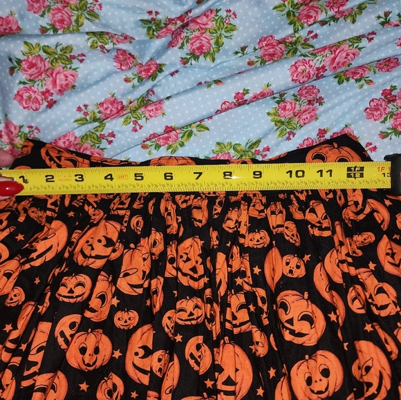Violets in May custom Halloween swing skirt size XS - Picture 5 of 7